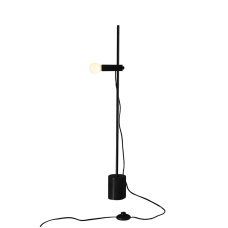 Φωτιστικό Επιτραπέζιο Hera Μονόφωτο 1ΧΕ14 Μαύρο  | Aca Lighting | OD581T58B